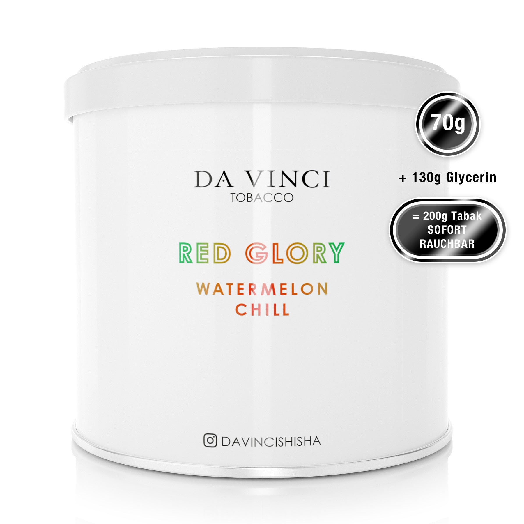 DA VINCI – RED GLORY 70g Tabak (8692893221196)