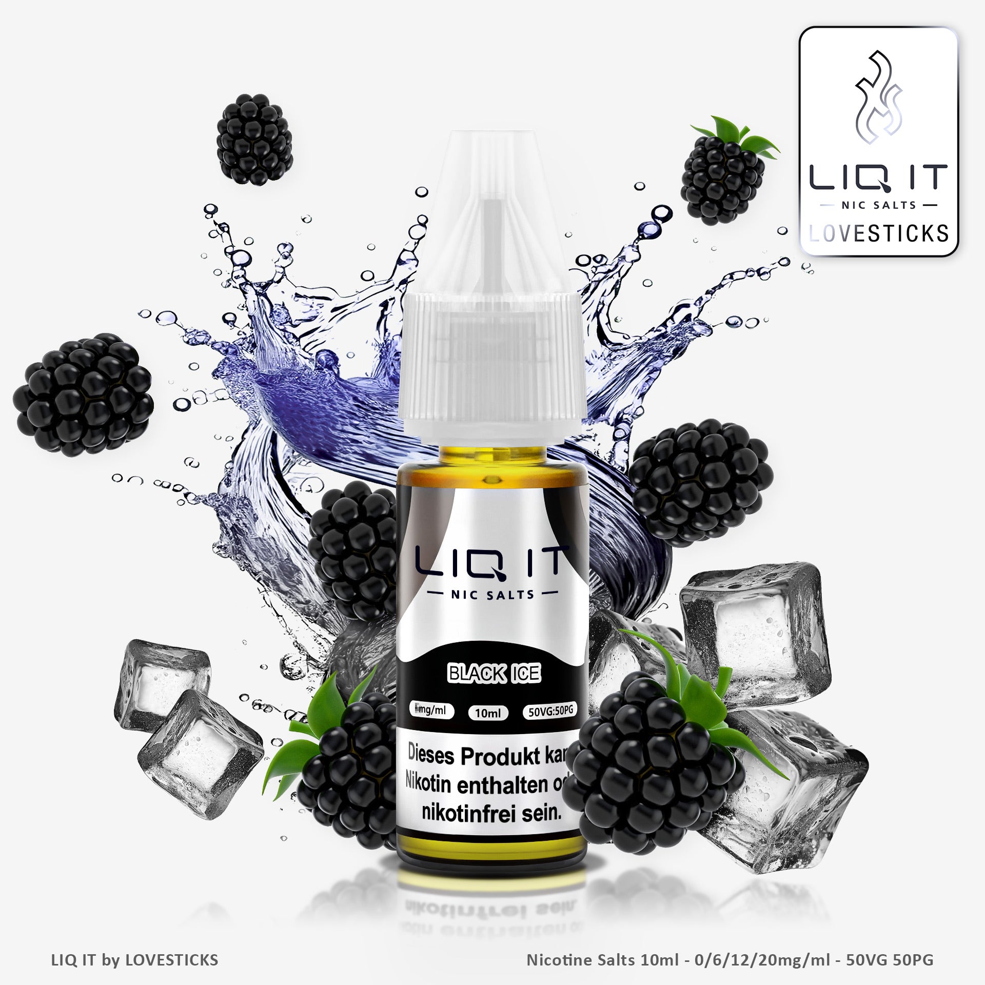 LIQ IT - BLACK ICE 20mg/ml Brombeere Geschmack I kaufen davinci-shisha.de LIQ IT - BLACK ICE 20mg/ml Brombeere Geschmack I kaufen davinci-shisha.de