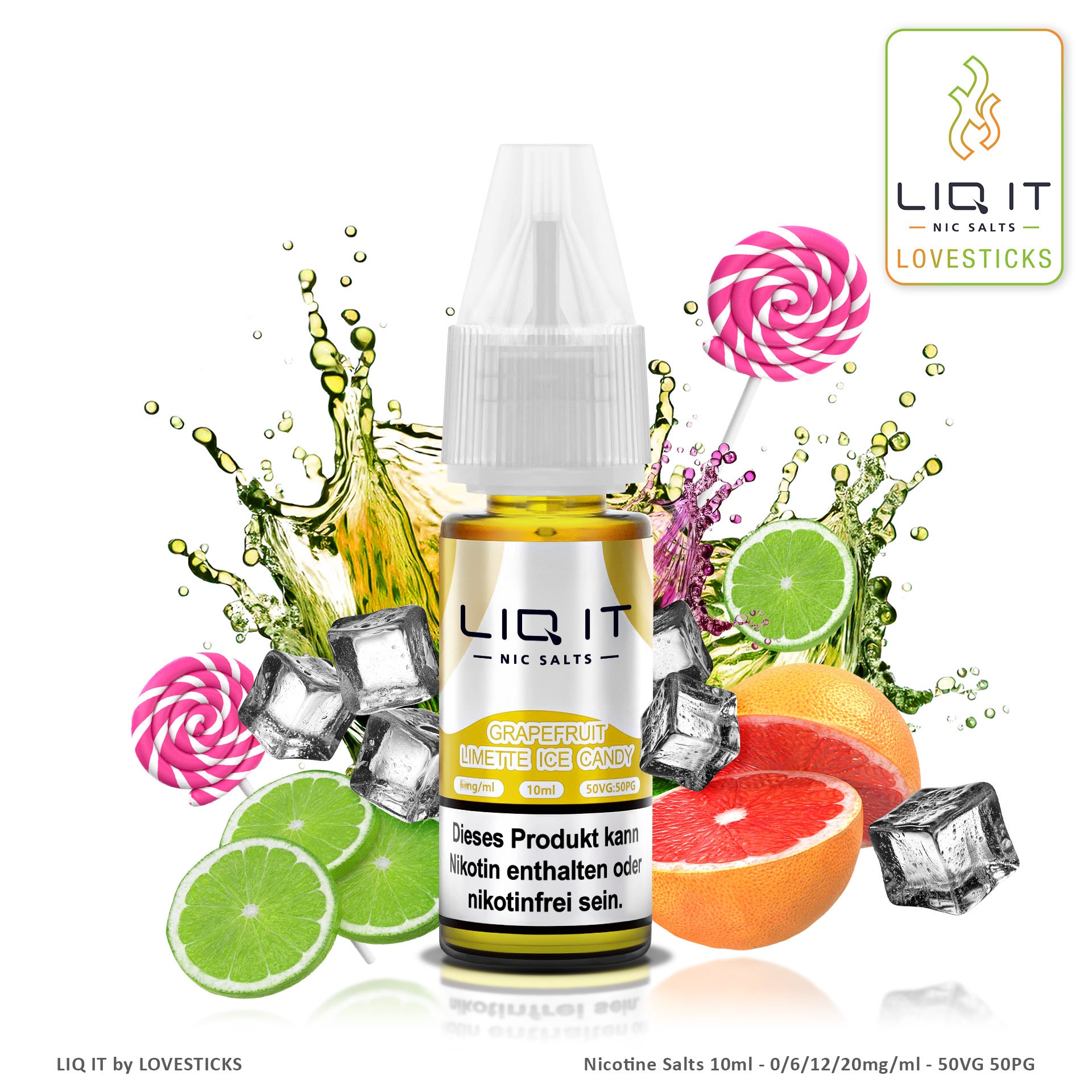 GRAPEFRUIT LIMETTE ICE CANDY - LIQIT 6MG/ML davinci-shisha.de GRAPEFRUIT LIMETTE ICE CANDY - LIQIT 6MG/ML davinci-shisha.de