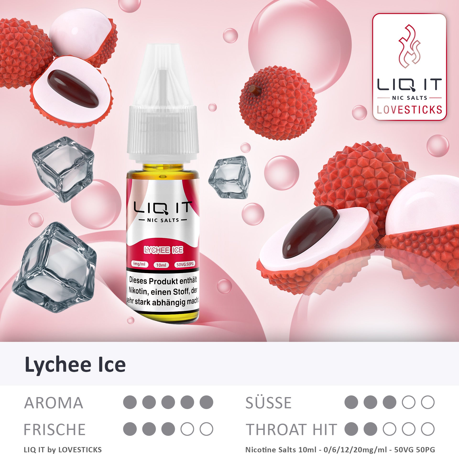 LIQUID LYCHEE ICE - LIQ IT 0MG/ML (8821391917388)