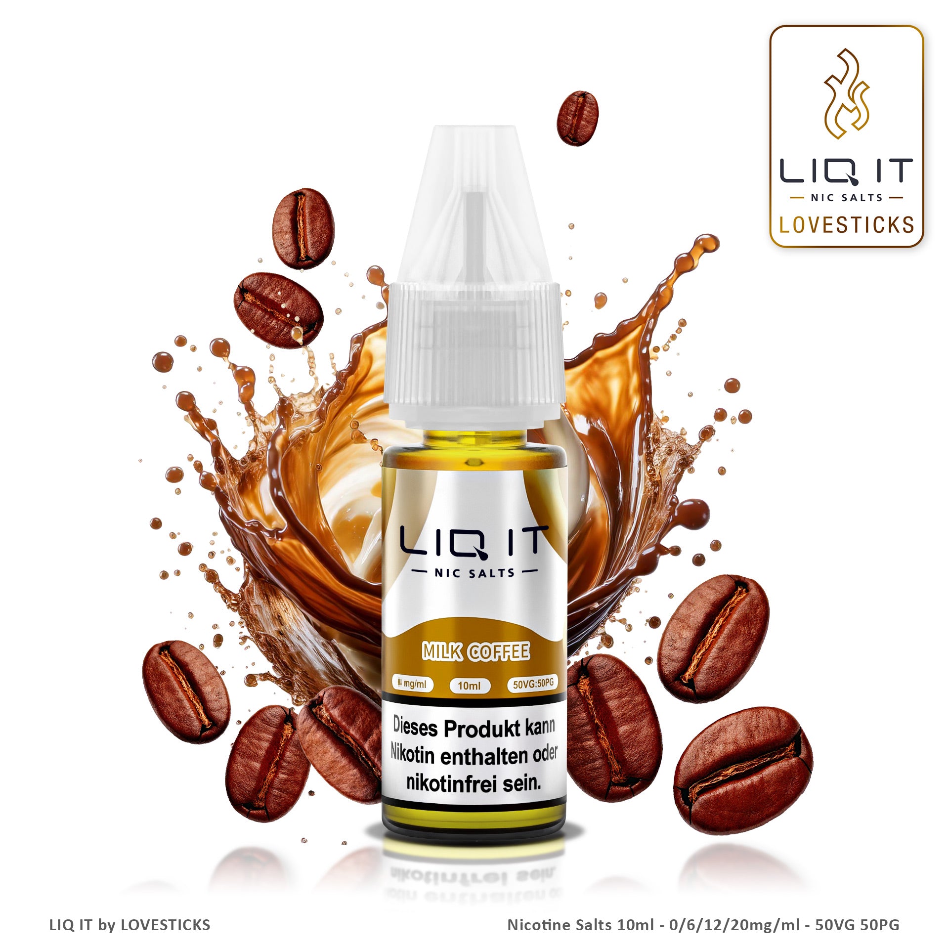 Bestes Kaffee Liquid mit Nikotin - Milchkaffee 20mg/ml I kaufen davinci-shisha.de Bestes Kaffee Liquid mit Nikotin - Milchkaffee 20mg/ml I kaufen davinci-shisha.de