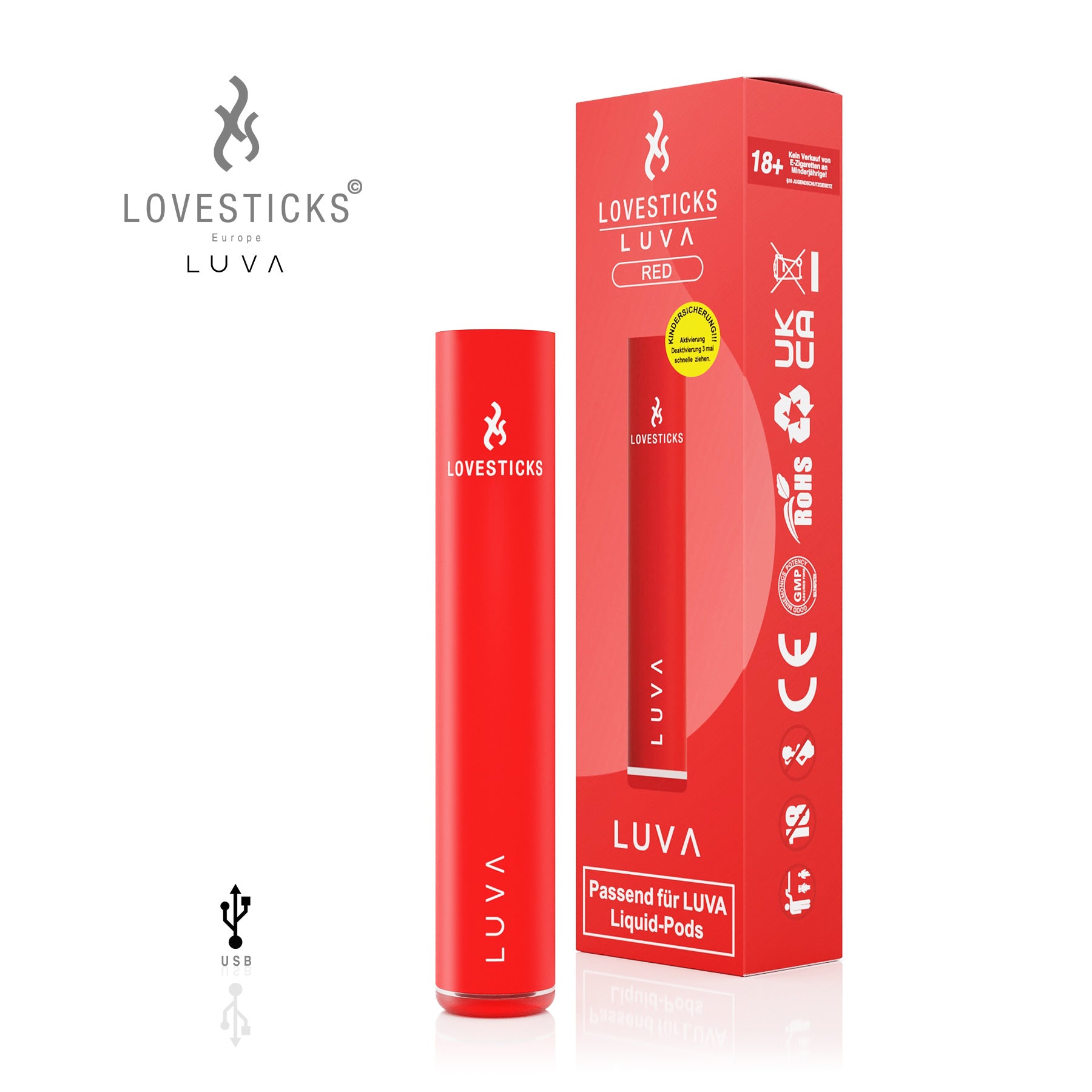 Lovesticks - LUVA RED (8575595544908)