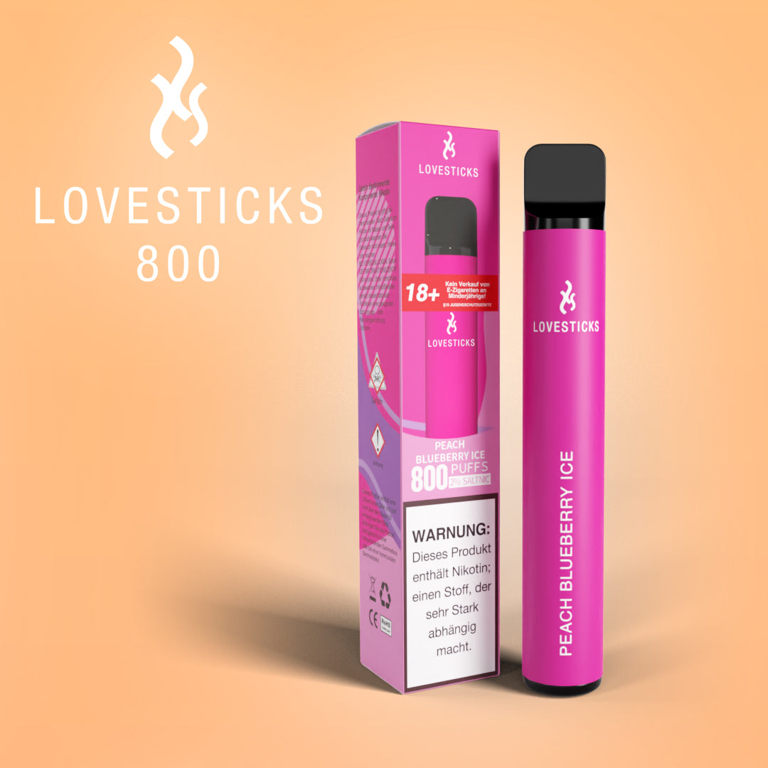 B2B - Lovesticks - Einweg E-Zigarette - 800 Züge (8325004427495)