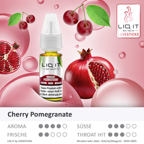 CHERRY POMEGRANATE - LIQIT 0MG/ML ohne Nikotin (9382783680844) (9382786072908) (9382787514700) (9377280098636)