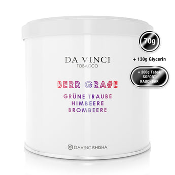 DA VINCI – BERR GRA#E 70g Tabak (8692892238156)