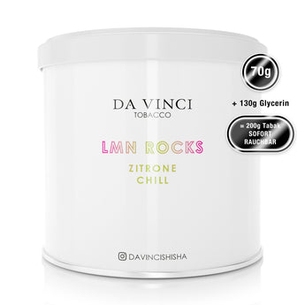 DA VINCI – LMN ROCKS 70g Tabak (8692893155660)