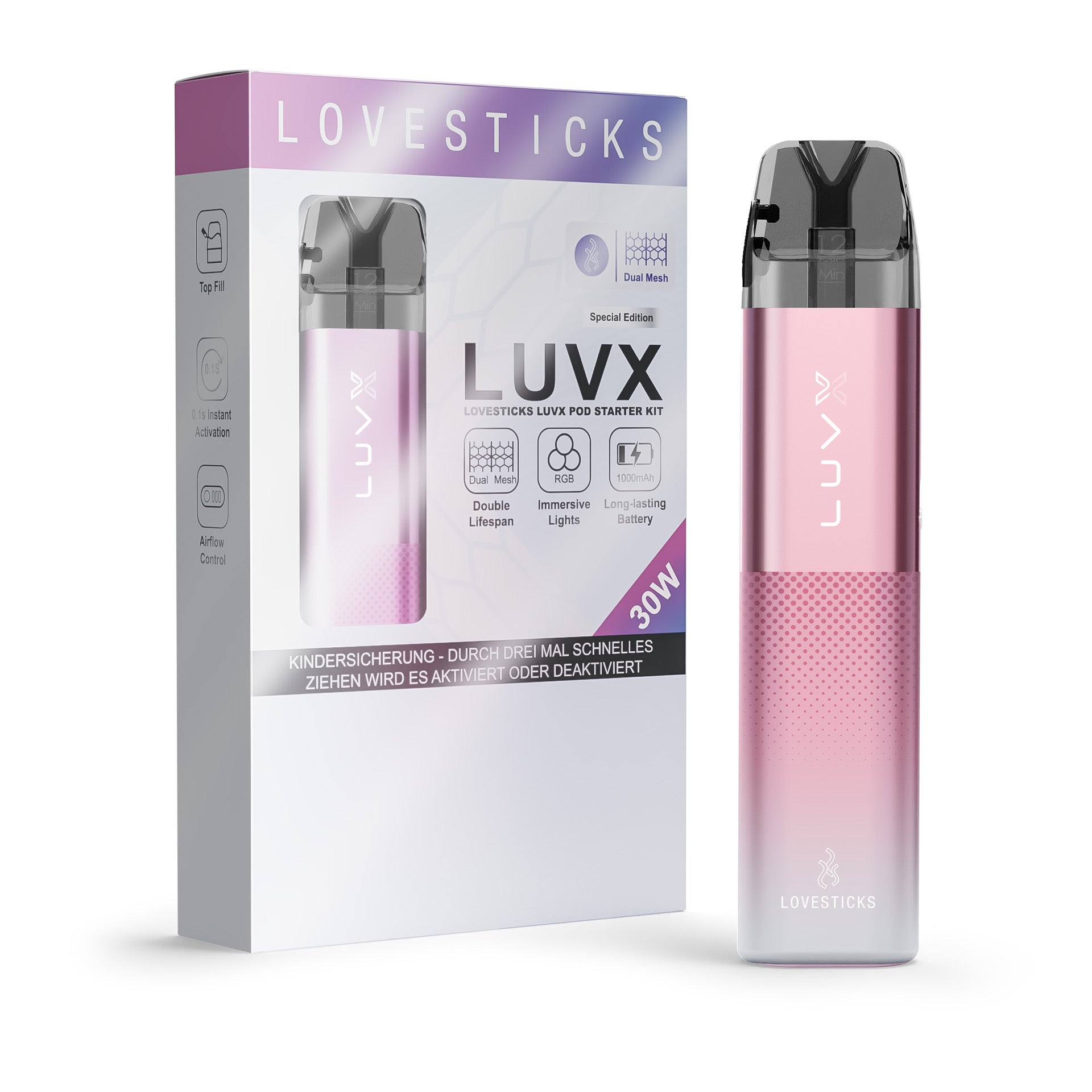 LOVESTICK LUVX - PINK (9342391386444)