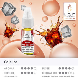 COLA ICE - LIQIT 12MG/ML (9382785974604) (9382787645772) (9377280196940) (9377263714636) (9377284424012) (9382783254860) (14738365350220)