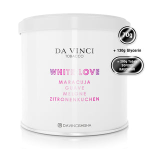 DA VINCI – WHITE LOVE 70g Tabak (8692893286732)