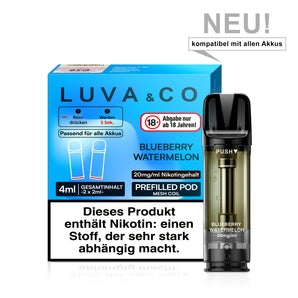 LUVA & CO  Prefilled Pod Blueberry Watermelon (14869215510860)