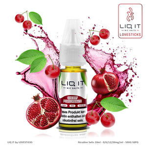 CHERRY POMEGRANATE  - LIQIT 12MG/ML (9382786072908) (9382783680844) (9382787514700) (9377280098636)