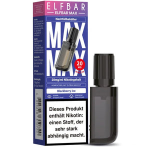 Elfbar MAX – Blackberry Ice – Prefilled Pod (14966297919820)
