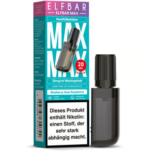 Elfbar MAX – Blueberry Sour Raspberry – Prefilled Pod (14966301491532)