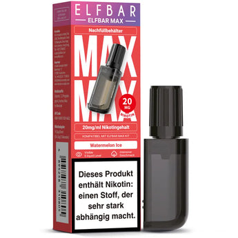 Elfbar MAX – Watermelon Ice – Prefilled Pod (14966296412492)