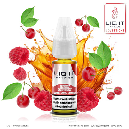 CHERRY RASPBERRY - LIQIT 0MG/ML ohne Nikotin (8821391032652) (8766036967756) (8766071177548) (8821223850316)