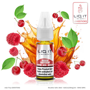 CHERRY RASPBERRY - LIQIT 0MG/ML ohne Nikotin (8821391032652) (8766036967756) (8766071177548) (8821223850316)