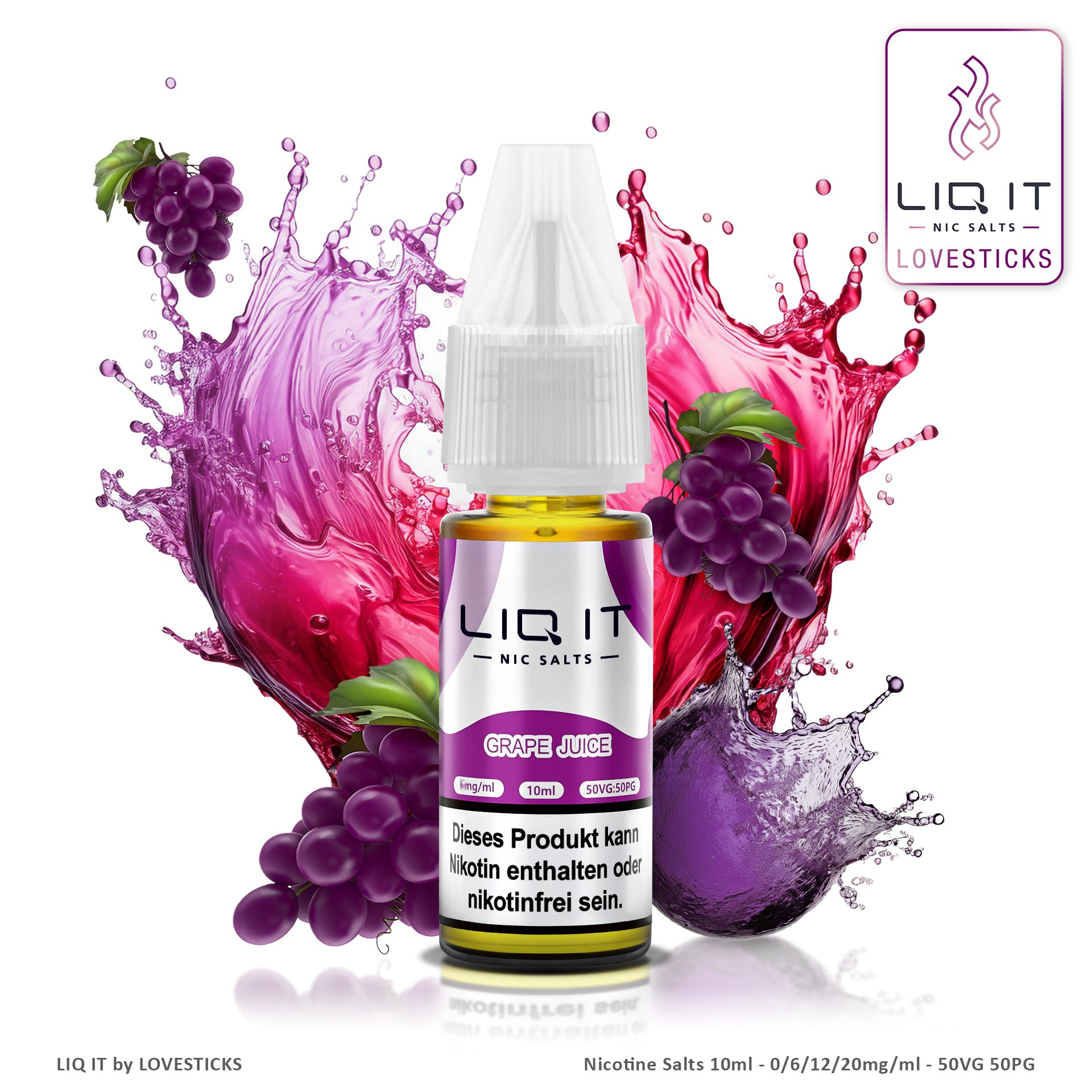 LIQ IT Grape Juice Liquid 0mg Ohne Nikotin, fruchtig, s - Traube davinci-shisha.de LIQ IT Grape Juice Liquid 0mg Ohne Nikotin, fruchtig, s - Traube davinci-shisha.de