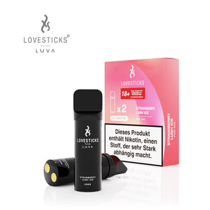 LUVA POD STRAWBERRY LUSH ICE (2 Pods je Packung) (8357790548300)