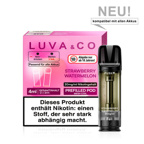 LUVA & CO Prefilled Pod Strawberry Watermelon (14869192999244)