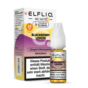 ELFLIQ 10mg/ml Blackberry Lemon (14966115828044)