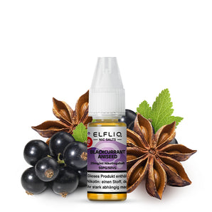 ELFLIQ 10mg/ml Blackurrant Aniseed (14966112518476)