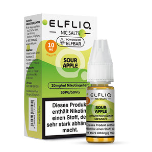 ELFLIQ Sour Apple 10mg/ml (14954299130188)