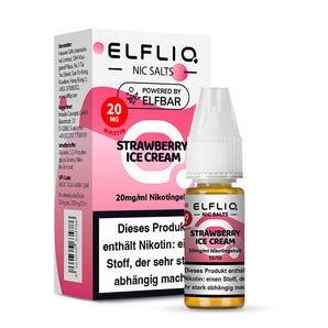 ELFLIQ Strawberry Ice Cream 20mg/ml (14966137848140)
