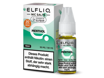 ELFLIQ 20mg/ml Menthol (15043489759564)