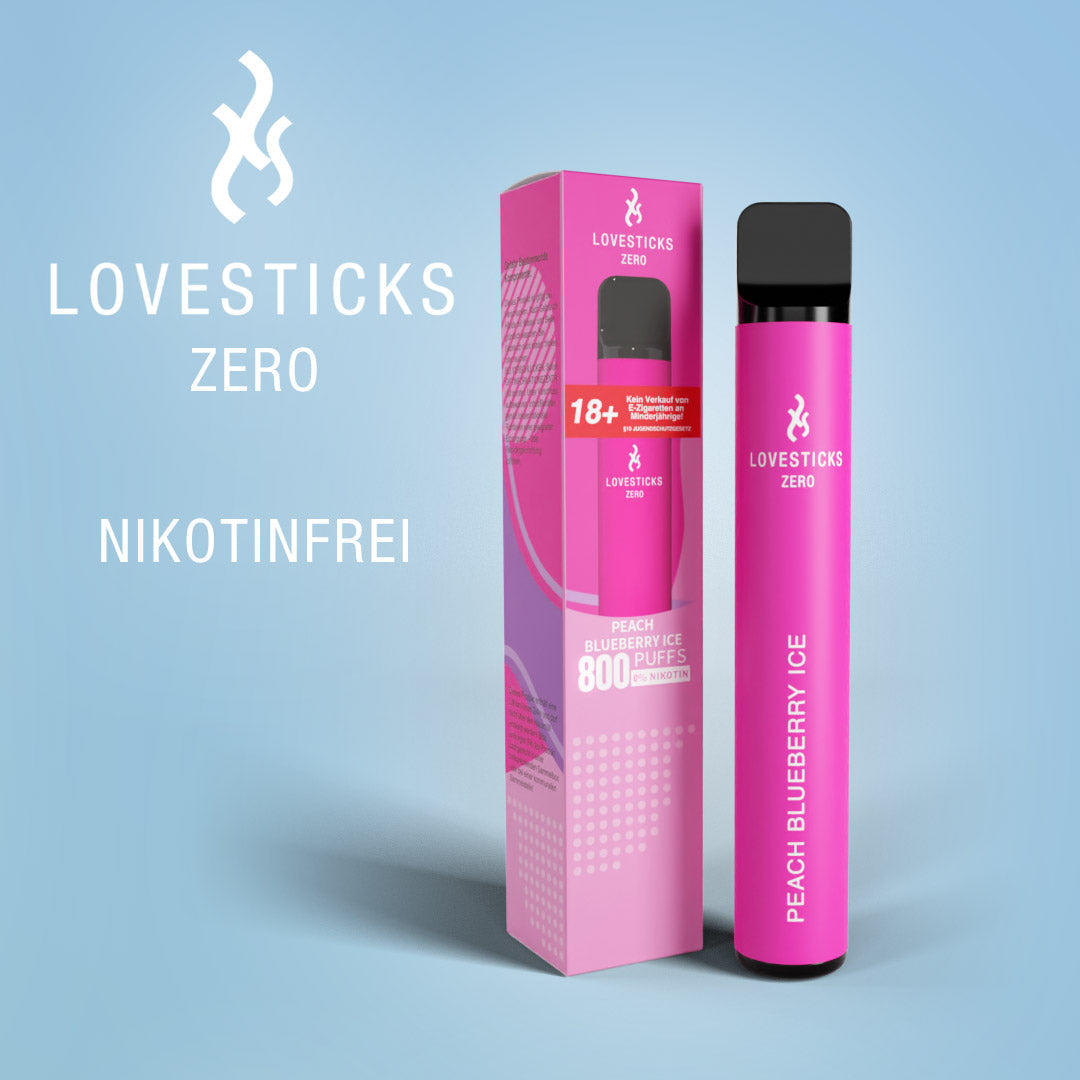 B2B - LOVESTICKS ZERO NIKOTINFREI – E-ZIGARETTE (8351129010508)