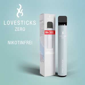 LOVESTICKS ZERO NIKOTINFREI – PINA COLADA E-ZIGARETTE (8072164901095)